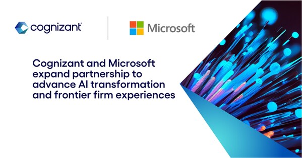 Cognizant与Microsoft扩展其长期合作伙伴关系