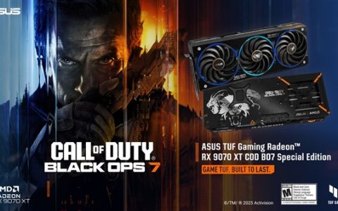 全球限量1000块！华硕详解RX 9070 XT《使命召唤：黑色行动7》版显卡