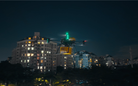 全天时配送关键 禾赛纯固态激光雷达获美团无人机定点