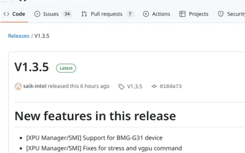 Intel更高端独显临近！BMG-G31再添官方证据