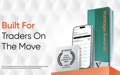 Vantage Wins ‘Best Mobile Trading App – APAC’ at the UF Awards APAC 2025