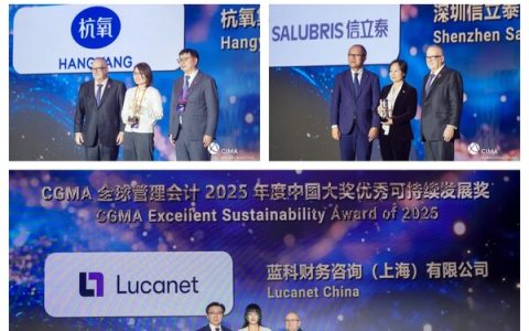 图片信息：Lucanet蓝科多家标杆客户获奖