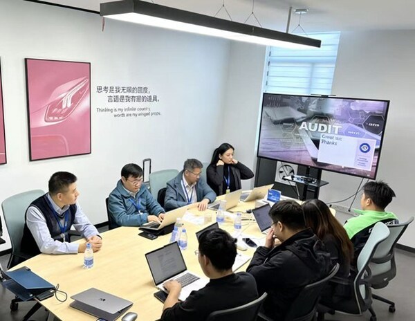 吉利汽车ISO/IEC  42001认证审核现场