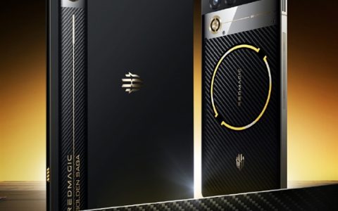 9899元限量！红魔11 Pro+ GOLDEN SAGA即将上市：超跑同款碳纤维 超奢华