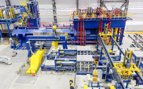 挤压能力全球最强！世界最大铝挤压机占地两个篮球场