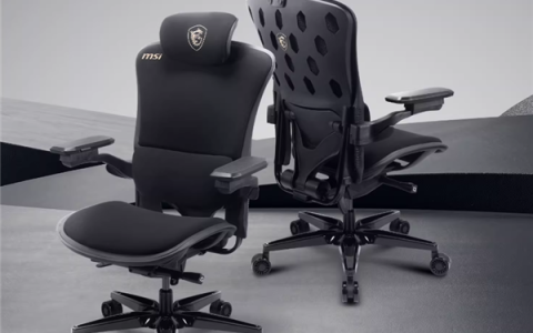 微星MAG A10电竞椅首发2499元：人体工学设计 4D可调节扶手