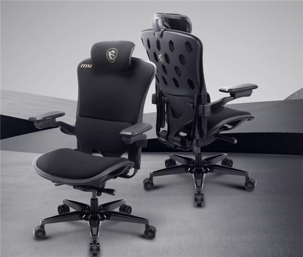微星MAG A10电竞椅首发2499元：人体工学设计 4D可调节扶手