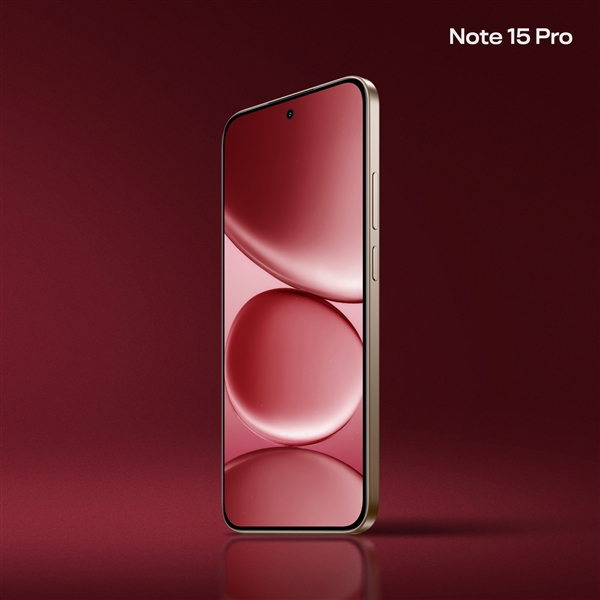 REDMI Note 15 Pro新春版车厘子红全方位外观公布 高级氛围感拉满