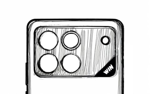 荣耀WIN系列外观出炉：横向大矩阵设计 神似iPhone 17 Pro