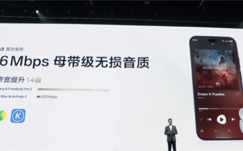 较iPhone17 Pro Max提升14倍！华为nova 15 Ultra首次支持4.6Mbps母带级无损音质