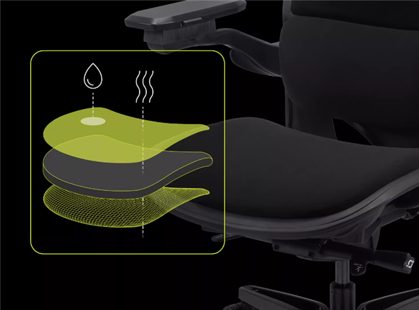 微星MAG A10电竞椅首发2499元：人体工学设计 4D可调节扶手