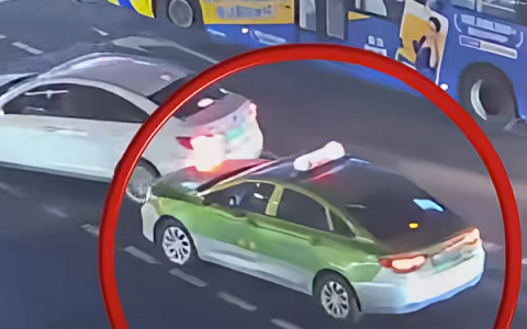 专挑货拉拉等营运车辆下手！出租车司机碰瓷近百次获利34万被捕