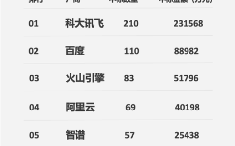 科大讯飞蝉联大模型“标王”！2025年数量、金额超2-5名总和