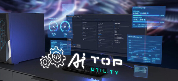 技嘉于CES 2026展示面向本地AI应用的实用型AI TOP Utility 技嘉于CES 2026展示面向本地AI应用的实用型AI TOP Utility