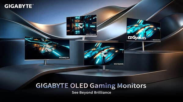 技嘉 CES 2026 发布四款全新 OLED 电竞显示器，独家画质调校技术定义视觉新巅峰