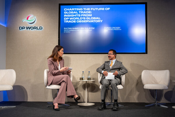 DP World Chairman Sultan Ahmed bin Sulayem at Davos