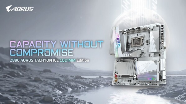 技嘉于 CES 2026 发布CQDIMM 技术 实现 256GB 满载 DDR5-7200 极限性能