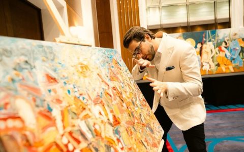 Mr. Cassin examines the sculptural depth of F.N. Souza’s impasto of a vibrant cityscape, where every line and heavy stroke affirms the artist’s status as India’s Picasso.