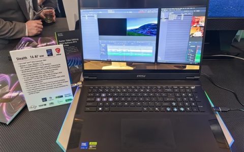 不足2kg的RTX 5090轻薄旗舰全能本！微星发布绝影16 AI+笔记本