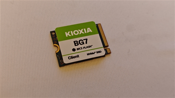 第八代3D闪存首次下放:铠侠BG7系列SSD发布!还有245.76TB全球最大SSD
