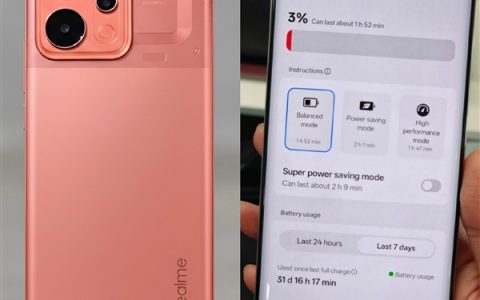 真我Power真机亮相：10000mAh巨无霸电池！支持IP68/IP69