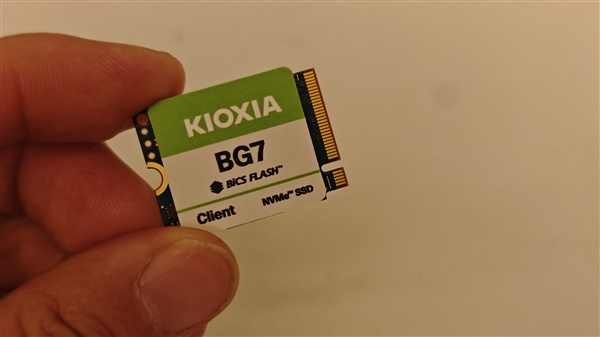 第八代3D闪存首次下放:铠侠BG7系列SSD发布!还有245.76TB全球最大SSD