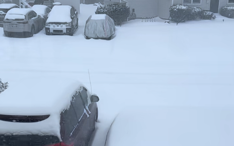 北极涡旋异常分裂极寒席卷美国 留学生称比南极还冷