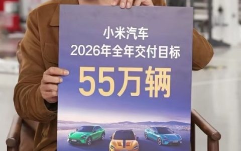 小米超强钢如假包换 欢迎大家拆测！雷军送2026三大目标：小米汽车交付目标55万辆等