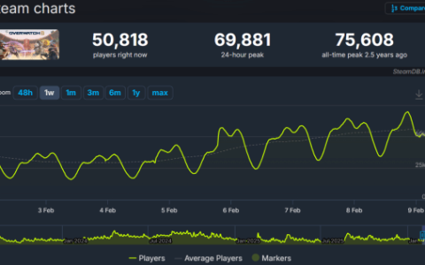 黑皮御姐真的有用！《守望先锋》Steam玩家创新高