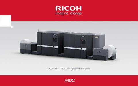 RICOH Pro™ VC80000 高速喷墨数位印刷机