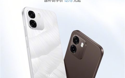 国补价1275元起！OPPO A6i+开售：7000mAh六年长寿大电池