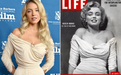 封神！悉尼妹穿73年复古礼服 神还原玛丽莲·梦露