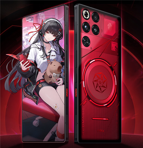 黑长直JK少女千咲来了!红魔11 Pro+鸣潮限定版开售 6999元