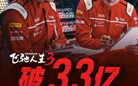 上映10天破33亿！《飞驰人生3》票房狂飙 即将超越前2部