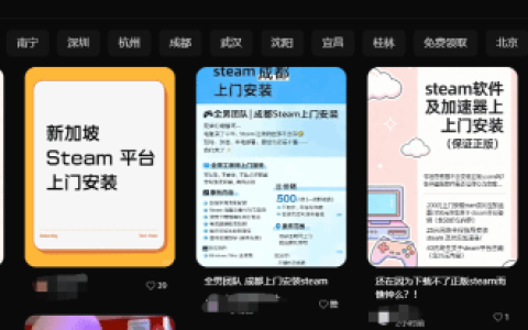 离谱！网上出现Steam上门安装服务 开价1000元一次