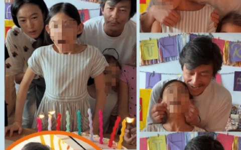 陈冠希为女庆生苍老面容引关注！都是为了孩子？