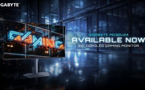 技嘉 32 英寸 240Hz QD-OLED 电竞显示器 MO32U24 正式上市