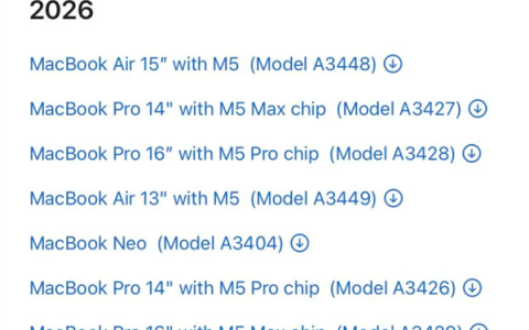 苹果最便宜笔记本提前现身：将定名MacBook Neo！
