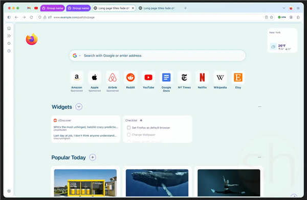 Firefox大变样！代号Nova重磅改版曝光：全新界面焕然一新