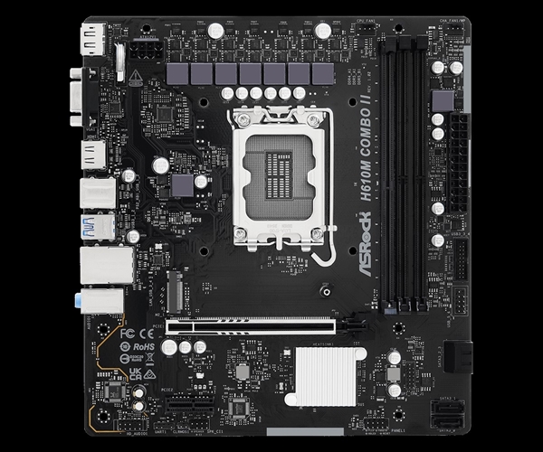 华擎再出妖板H610M COMBO II:单槽DDR4+双槽DDR5、定位入门级