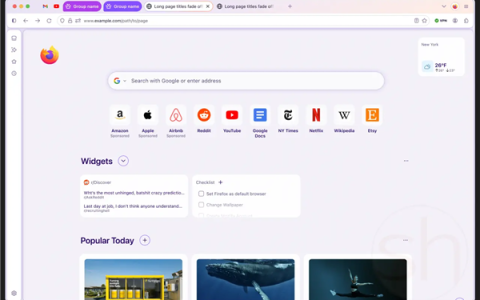 Firefox大变样！代号Nova重磅改版曝光：全新界面焕然一新