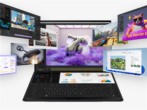 酷睿Ultra X9+双2.8K OLED屏！华硕灵耀14双屏2026堪称办公神器