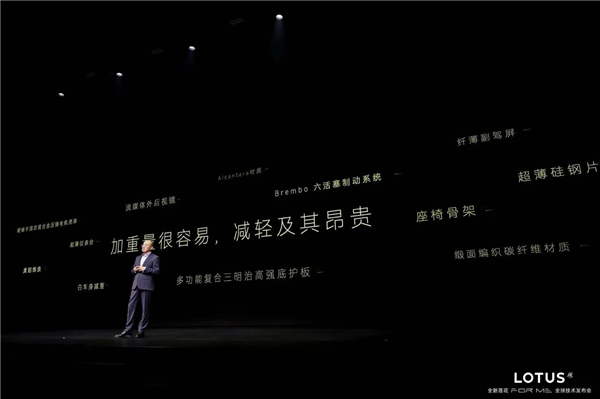 莲花汽车CEO:不受控的马力一文不值、真风道不做假睫毛