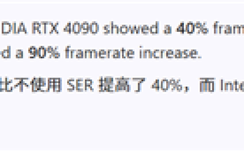 DirectX 12 SER转正 微软：Intel锐炫B系列性能暴增90%！