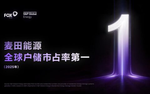 麦田能源荣登全球户用储能市占率榜首