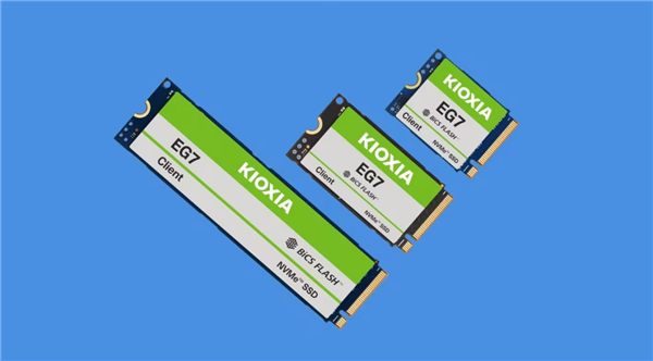 你的下一台电脑要降价了！铠侠推出EG7平价QLC盘：读速7000MB/s