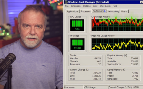 原作者摊牌：Windows任务管理器CPU占用全是假的 压根没做实时统计