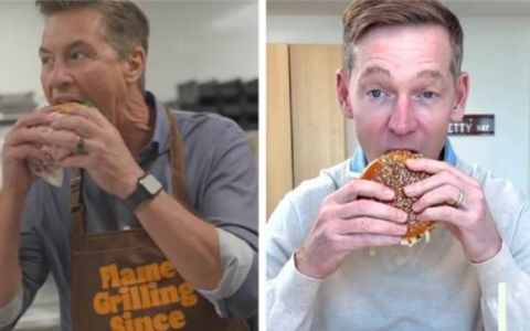 全网群嘲麦当劳CEO试吃像受刑！本人回应：我这是家教严