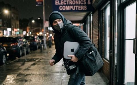 年度顶级蠢贼！偷Mac mini直接全程自曝 销赃连车牌都大方展示