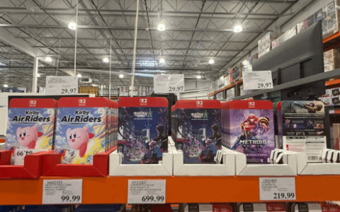 Switch 2第一方打骨折！三款大作价格直接腰斩